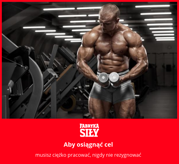 Aby osiągnąć cel - motywacja do treningu - Fabryka Siły