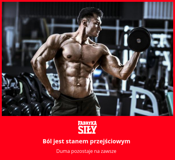 Ból jest stanem przejściowym - motywacja do treningu - Fabryka Siły