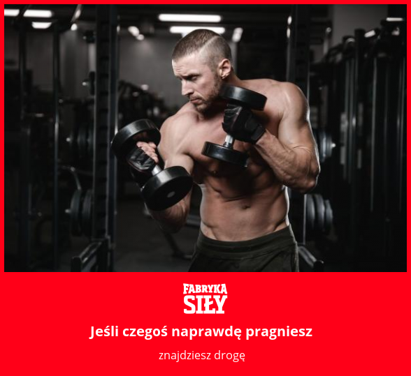 Jeśli czegoś naprawdę pragniesz - motywacja do treningu - Fabryka Siły