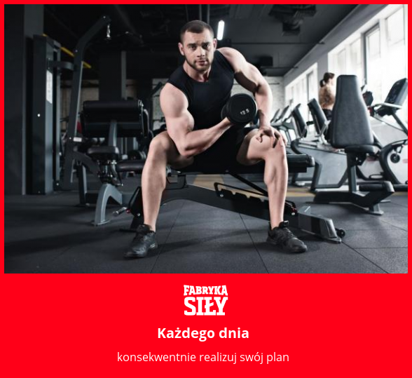 Każdego dnia - motywacja do treningu - Fabryka Siły