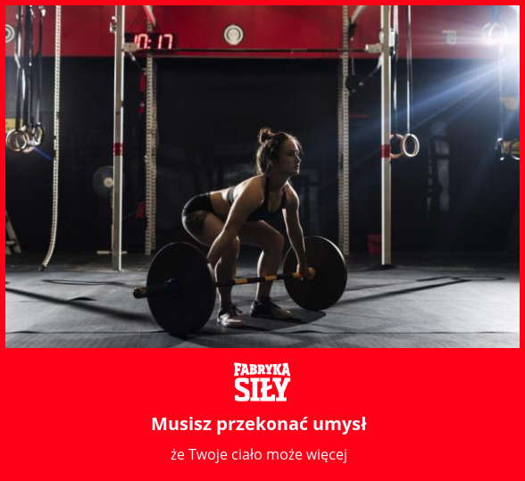 Musisz przekonać umysł - motywacja do treningu - Fabryka Siły