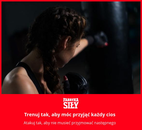 Trenuj tak, aby móc przyjąć każdy cios - motywacja do treningu - Fabryka Siły