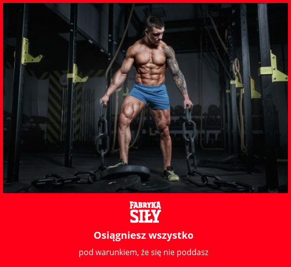 Osiągniesz wszystko - motywacja do treningu - Fabryka Siły