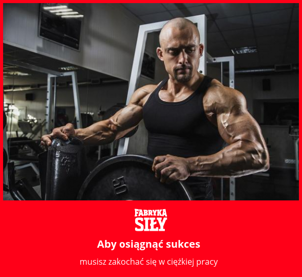 Aby osiągnąć sukces - motywacja do treningu - Fabryka Siły