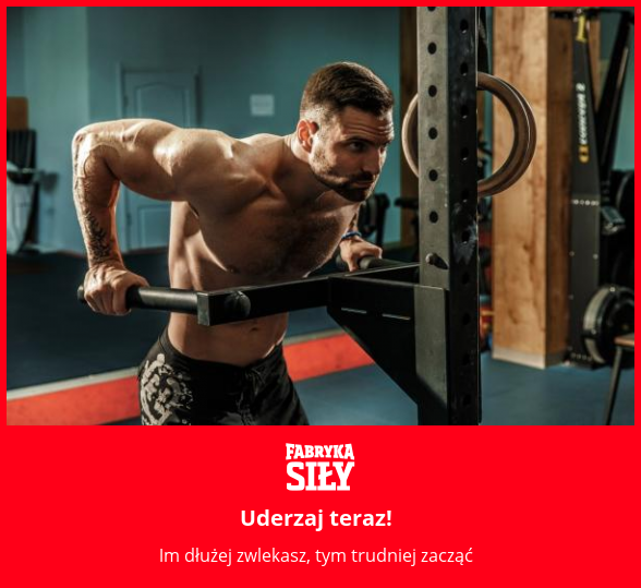 Uderzaj teraz! - motywacja do treningu - Fabryka Siły