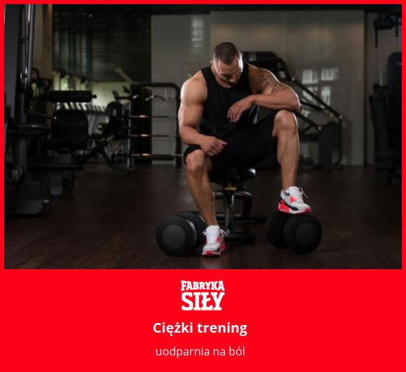 Ciężki trening - motywacja do treningu - Fabryka Siły