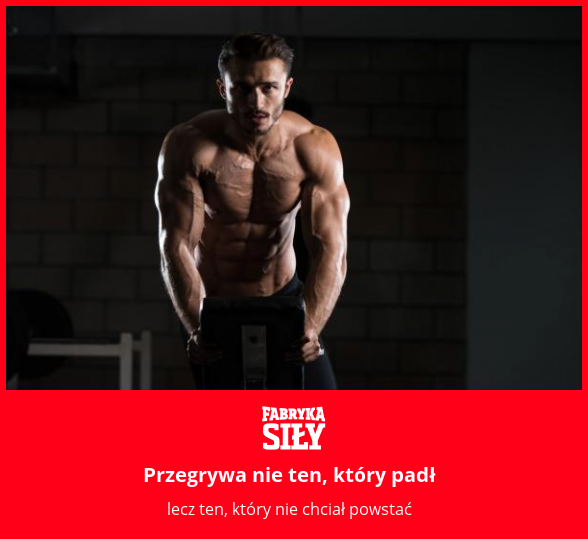Przegrywa nie ten, który padł - motywacja do treningu - Fabryka Siły