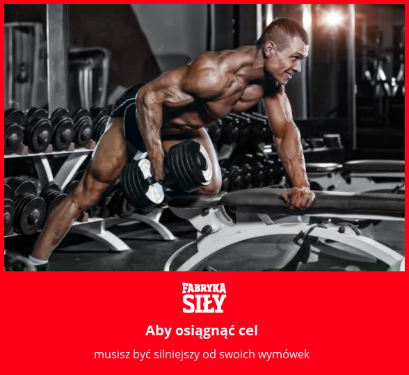 Aby osiągnąć cel - motywacja do treningu - Fabryka Siły