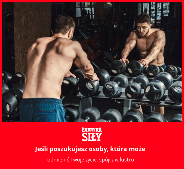 Jeśli poszukujesz osoby, która może - motywacja do treningu - Fabryka Siły