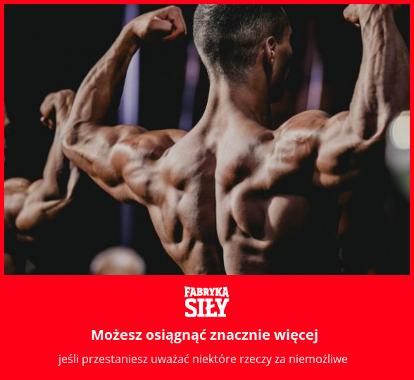 Możesz osiągnąć znacznie więcej - motywacja do treningu - Fabryka Siły