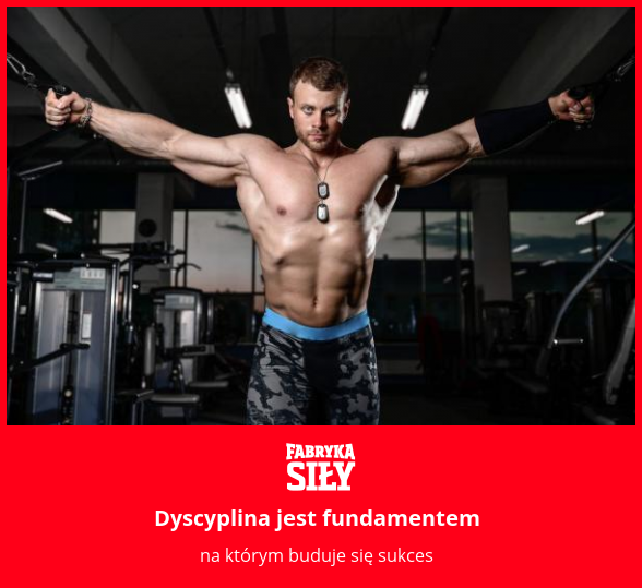 Dyscyplina jest fundamentem - motywacja do treningu - Fabryka Siły