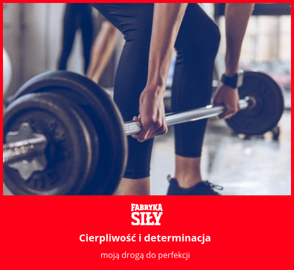 Cierpliwość i determinacja - motywacja do treningu - Fabryka Siły