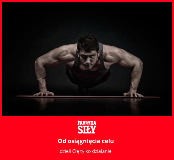 Od osiągnięcia celu - motywacja do treningu - Fabryka Siły