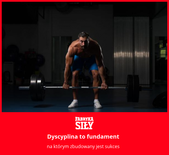 Dyscyplina to fundament - motywacja do treningu - Fabryka Siły