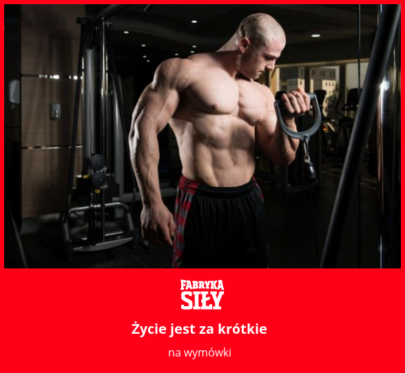 Życie jest za krótkie - motywacja do treningu - Fabryka Siły