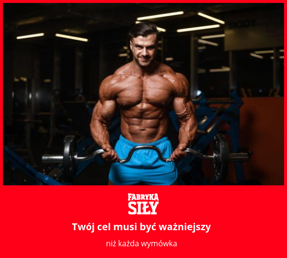 Twój cel musi być ważniejszy - motywacja do treningu - Fabryka Siły