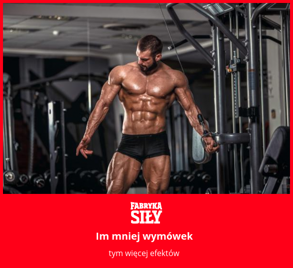 Im mniej wymówek - motywacja do treningu - Fabryka Siły