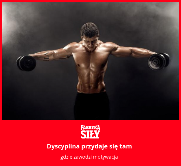Dyscyplina przydaje się tam - motywacja do treningu - Fabryka Siły