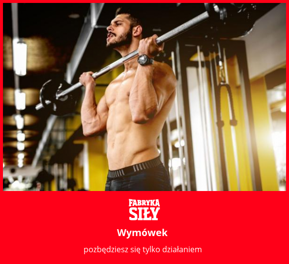Wymówek - motywacja do treningu - Fabryka Siły