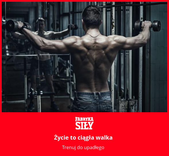 Życie to ciągła walka - motywacja do treningu - Fabryka Siły