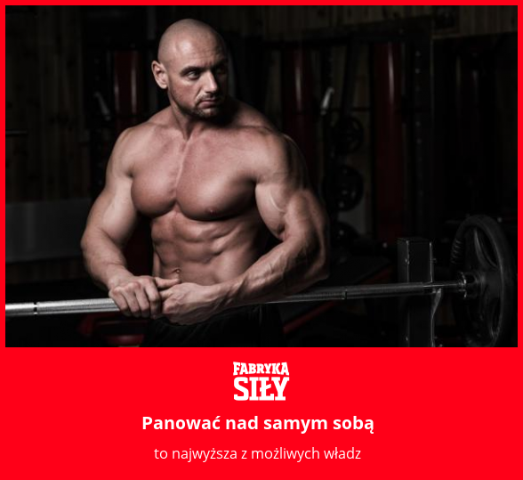 Panować nad samym sobą - motywacja do treningu - Fabryka Siły