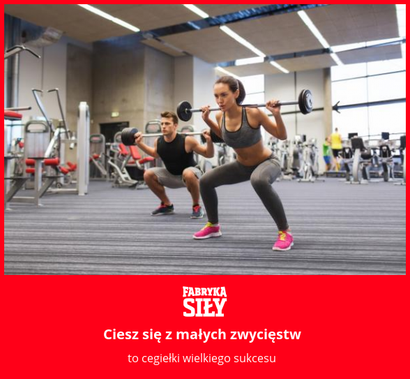 Ciesz się z małych zwycięstw - motywacja do treningu - Fabryka Siły