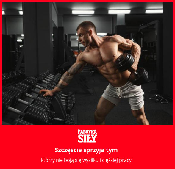 Szczęście sprzyja tym - motywacja do treningu - Fabryka Siły