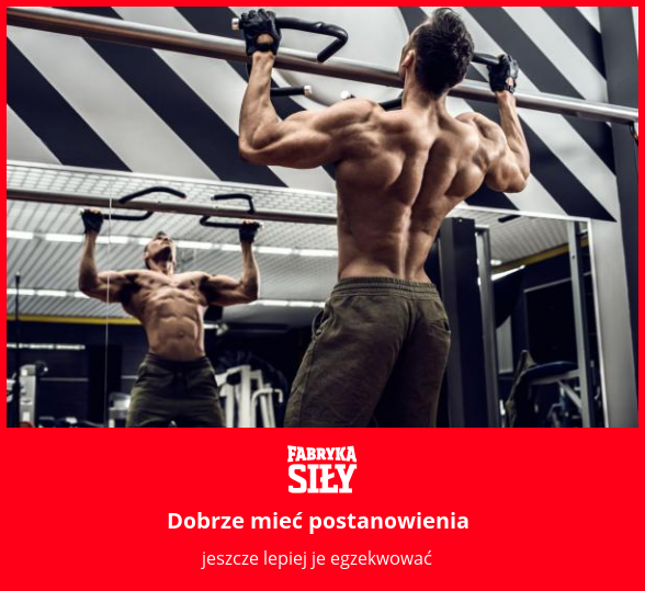 Dobrze mieć postanowienia - motywacja do treningu - Fabryka Siły