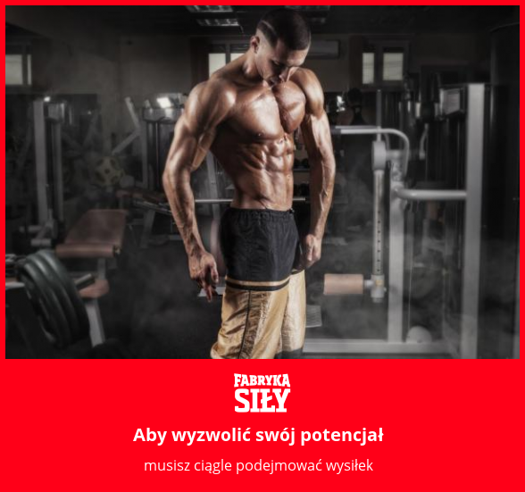 Aby wyzwolić swój potencjał - motywacja do treningu - Fabryka Siły