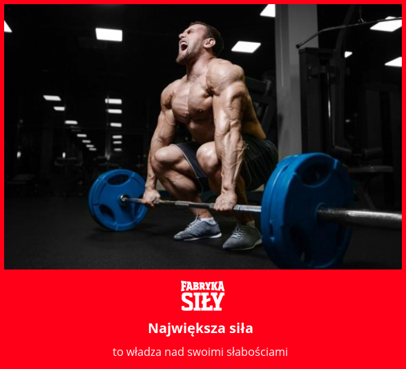 Największa siła - motywacja do treningu - Fabryka Siły