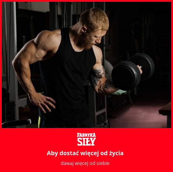Aby dostać więcej od życia - motywacja do treningu - Fabryka Siły
