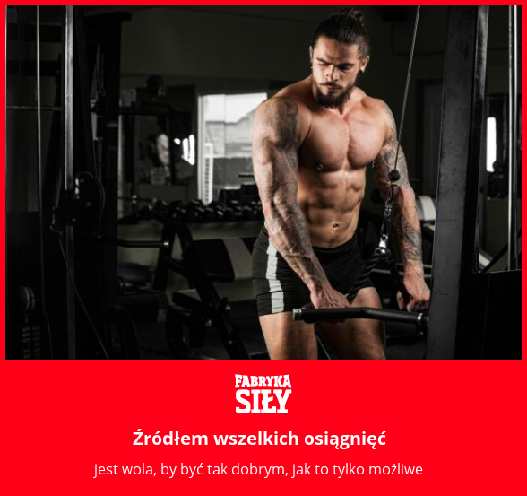 Źródłem wszelkich osiągnięć - motywacja do treningu - Fabryka Siły
