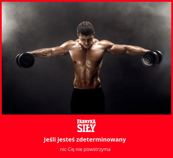 Jeśli jesteś zdeterminowany - motywacja do treningu - Fabryka Siły