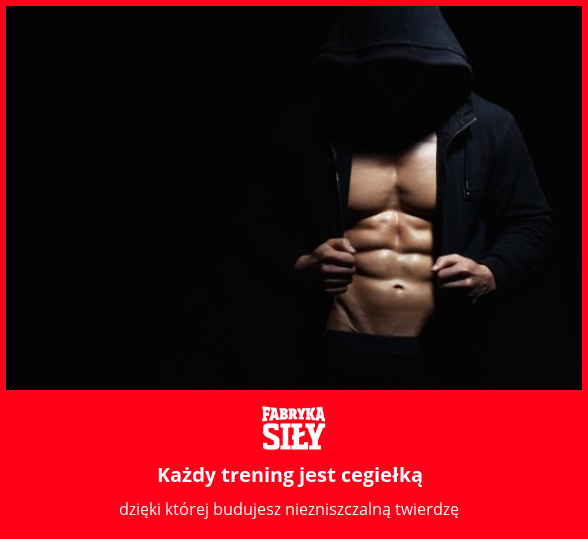 Każdy trening jest cegiełką - motywacja do treningu - Fabryka Siły