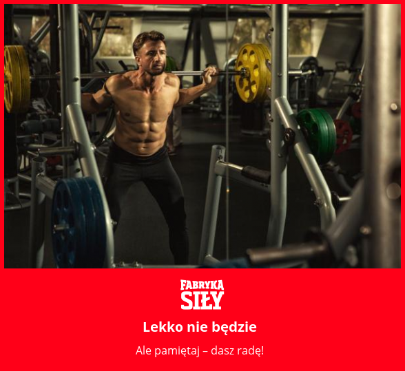 Lekko nie będzie - motywacja do treningu - Fabryka Siły