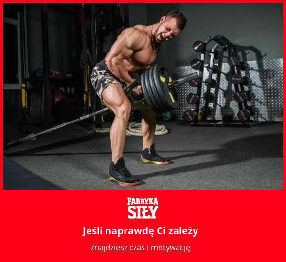 Jeśli naprawdę Ci zależy - motywacja do treningu - Fabryka Siły