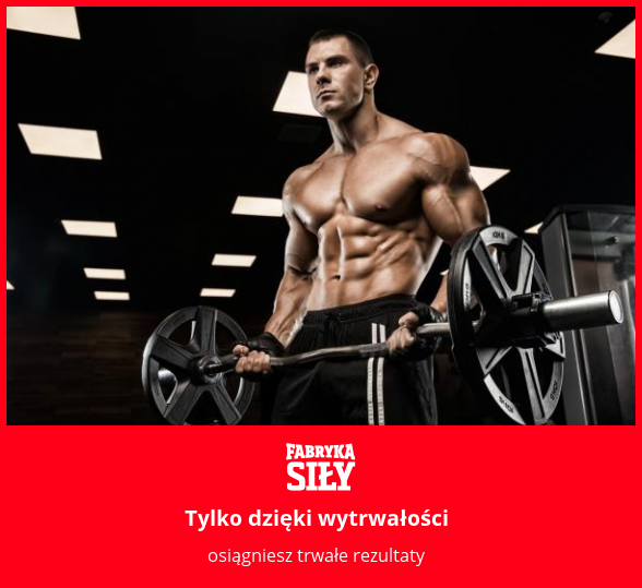Tylko dzięki wytrwałości  - motywacja do treningu - Fabryka Siły