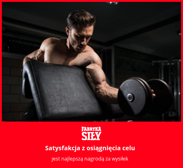 Satysfakcja z osiągnięcia celu - motywacja do treningu - Fabryka Siły