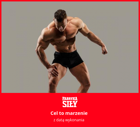 Cel to marzenie - motywacja do treningu - Fabryka Siły