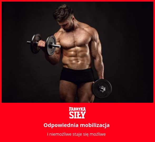 Odpowiednia mobilizacja - motywacja do treningu - Fabryka Siły