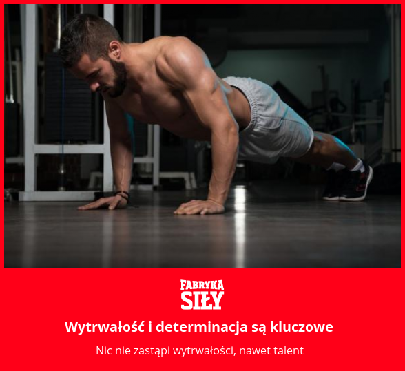 Wytrwałość i determinacja są kluczowe - motywacja do treningu - Fabryka Siły