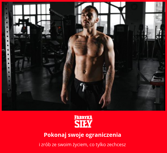 Pokonaj swoje ograniczenia - motywacja do treningu - Fabryka Siły