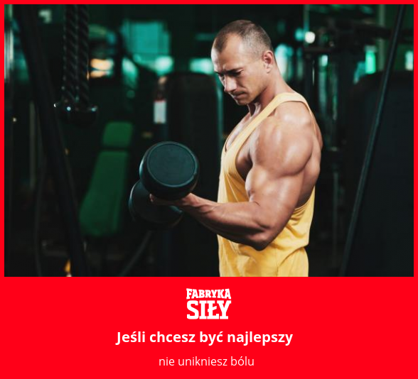 Jeśli chcesz być najlepszy - motywacja do treningu - Fabryka Siły