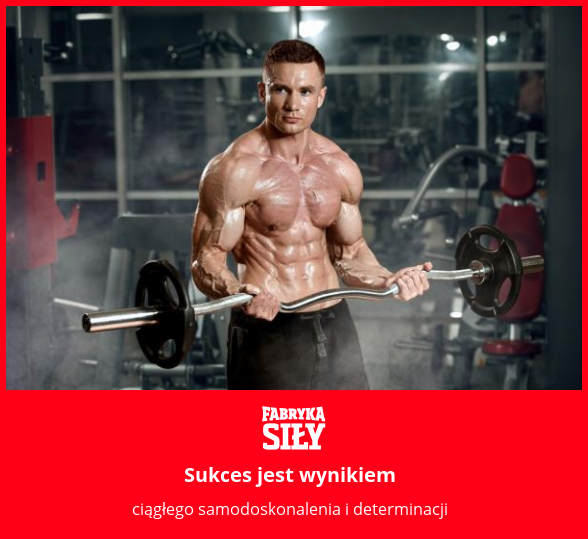 Sukces jest wynikiem - motywacja do treningu - Fabryka Siły