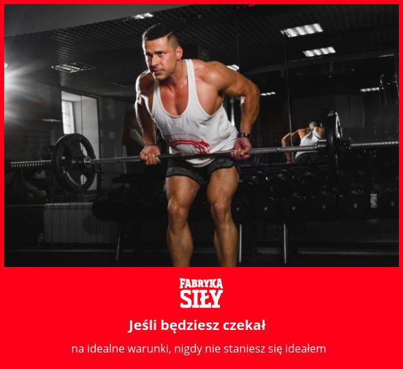 Jeśli będziesz czekał  - motywacja do treningu - Fabryka Siły