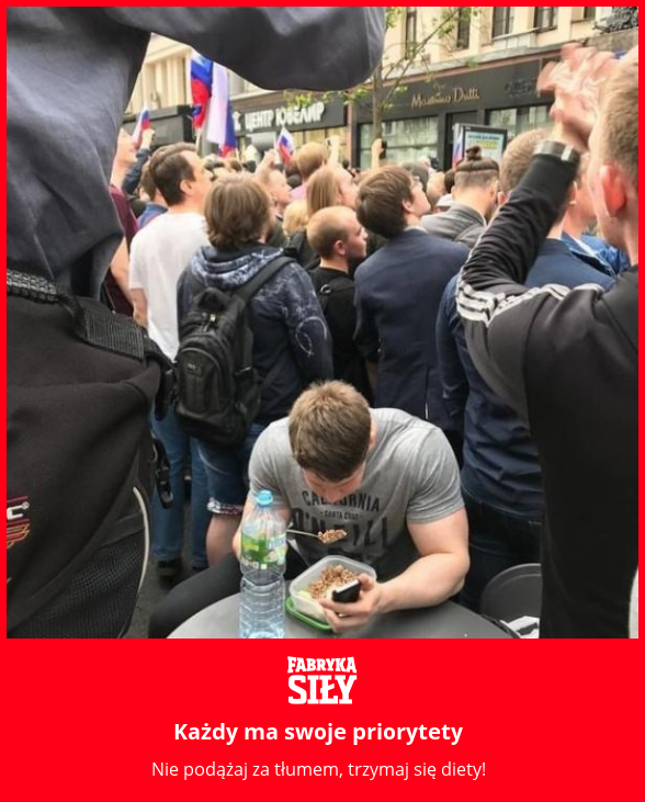 Każdy ma swoje priorytety - motywacja do treningu - Fabryka Siły