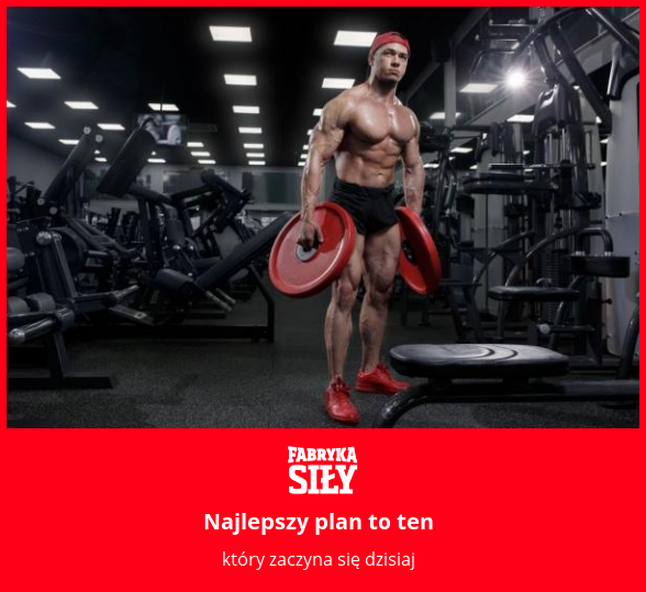 Najlepszy plan to ten - motywacja do treningu - Fabryka Siły