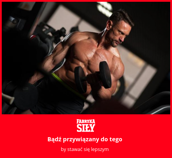 Bądź przywiązany do tego - motywacja do treningu - Fabryka Siły