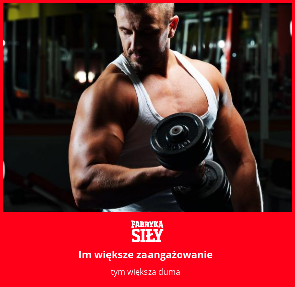 Im większe zaangażowanie - motywacja do treningu - Fabryka Siły