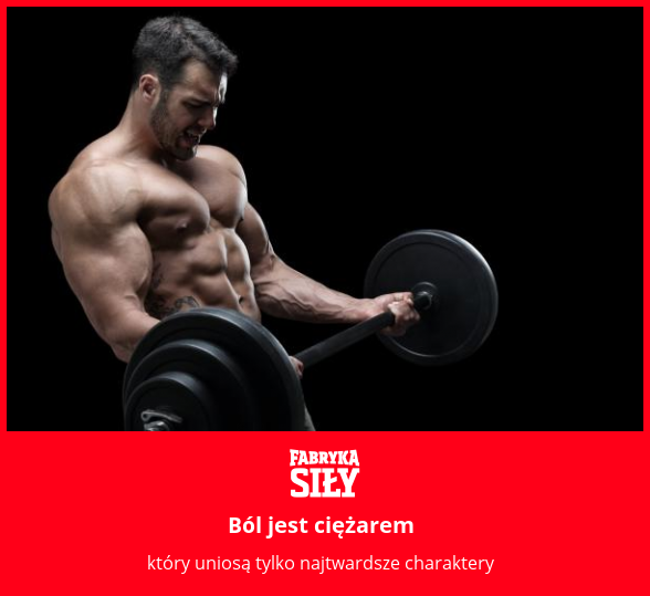 Ból jest ciężarem - motywacja do treningu - Fabryka Siły
